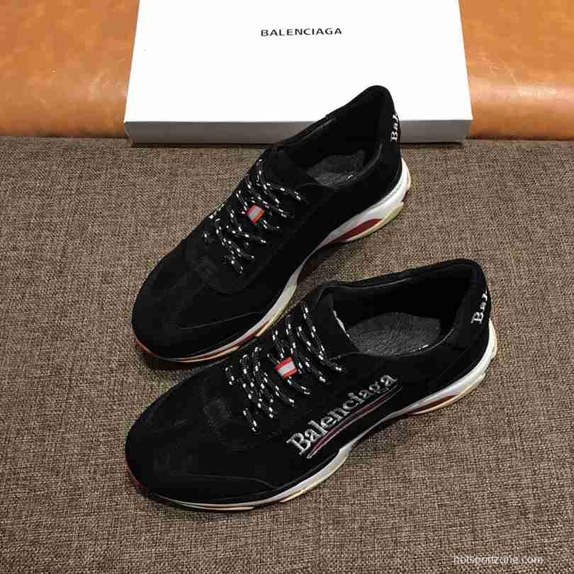 Men Balenciaga Triple S Black Sneaker Item 1216240