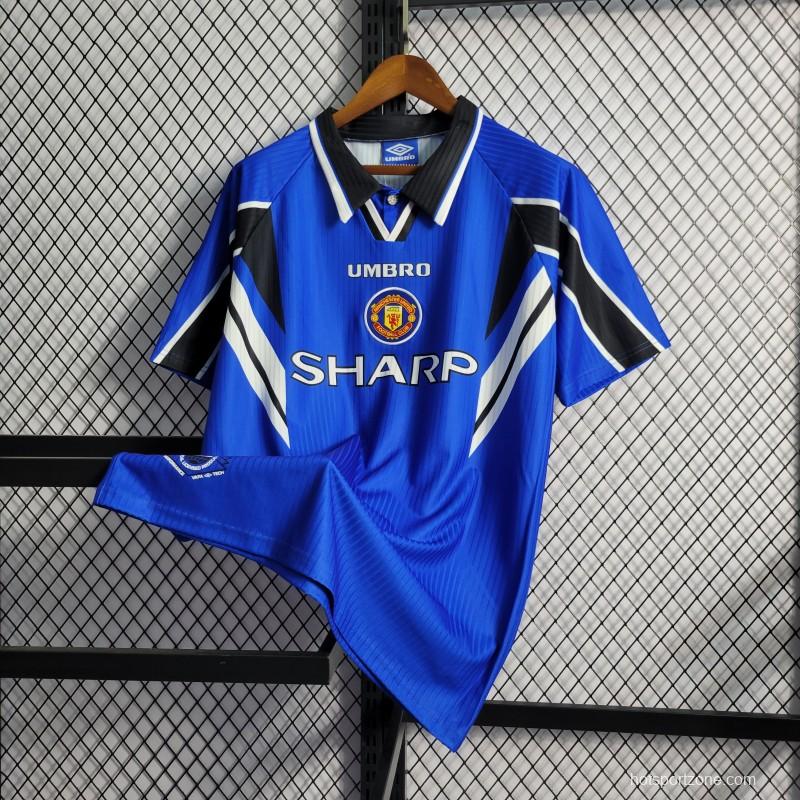 Retro 96-97 Manchester United Away Jersey