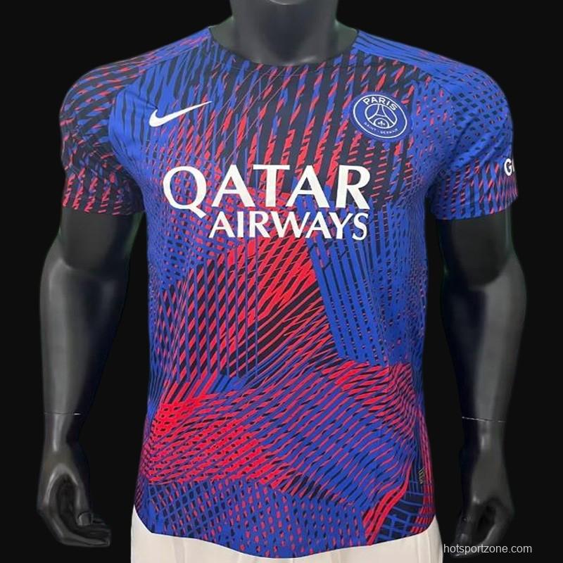 22/23 PSG Blue/Red Pre-Match Jersey