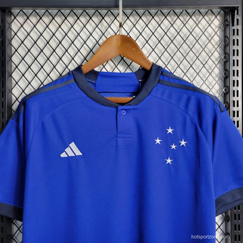 23-24 Cruzeiro Home Jersey