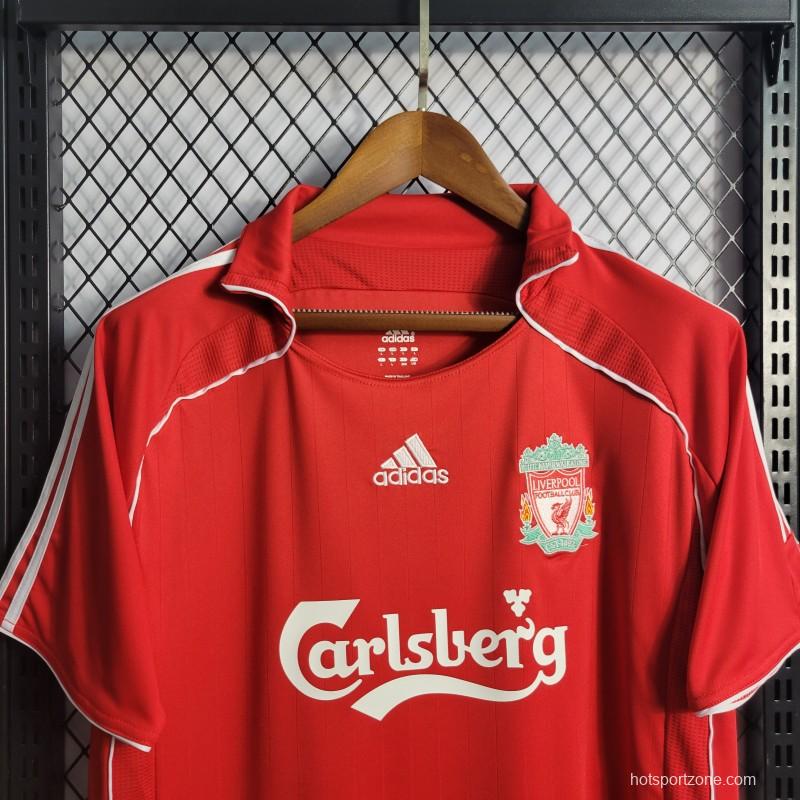 Retro 2006/07 Liverpool Home Jersey