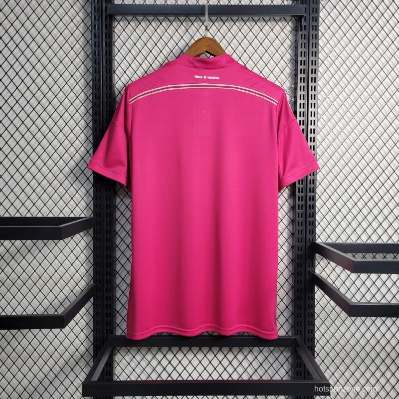 Retro 14-15 Real Madrid Away Pink Jersey