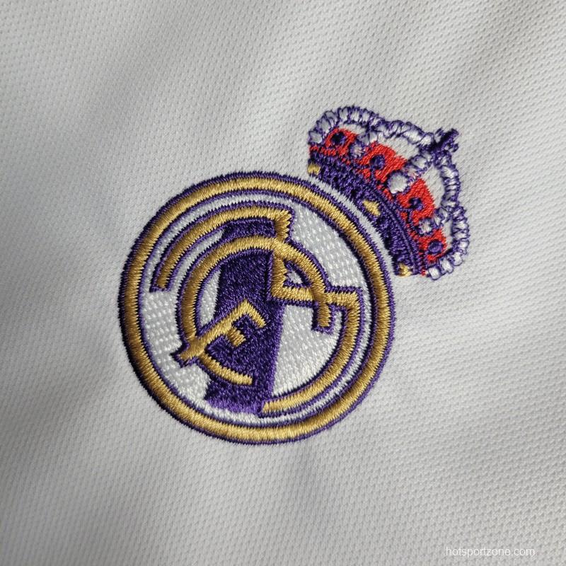 23-24 Real Madrid White POLO Jersey