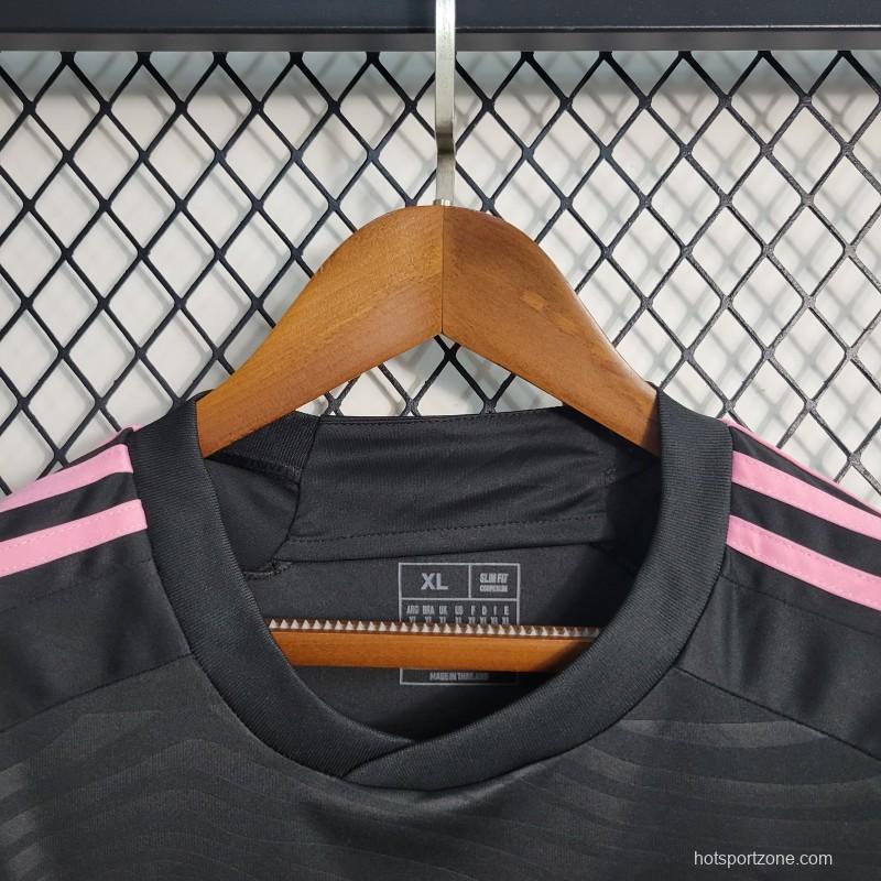 23-24 Inter Miami Away Black Jersey