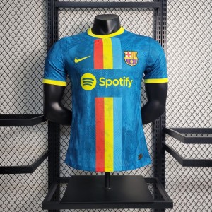 Player Version 23-24 Barcelona Blue Classic Jersey