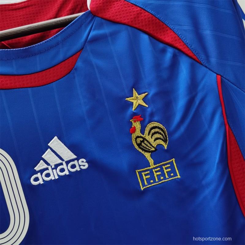 Retro 2006 France Home Jersey