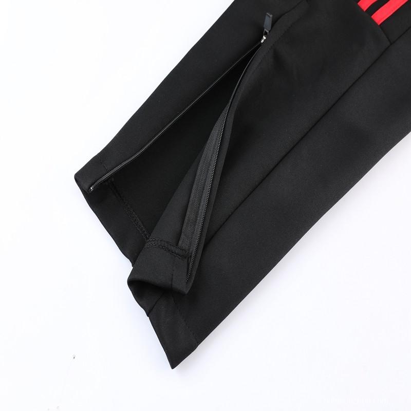 2023 Adidas Red Black Full Zipper Jacket +Pants