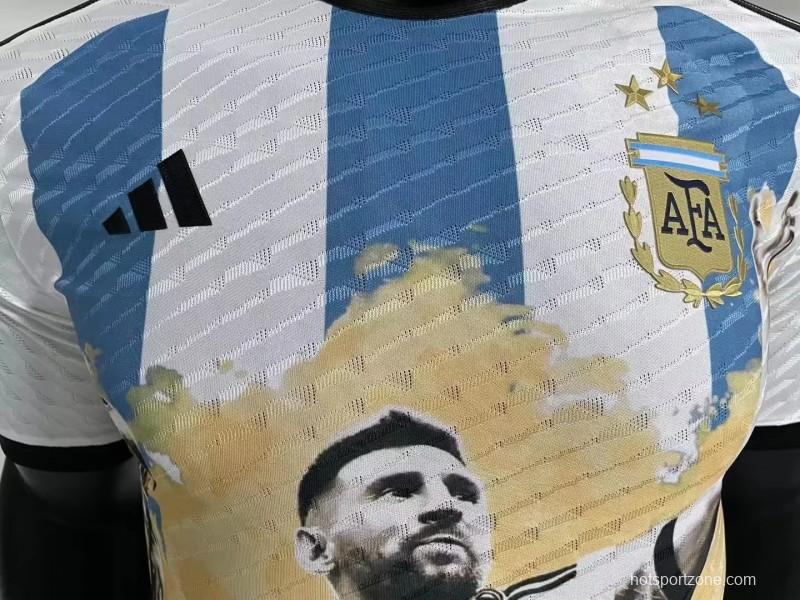 Player Version 2023 Argentina Messi Special Jersey