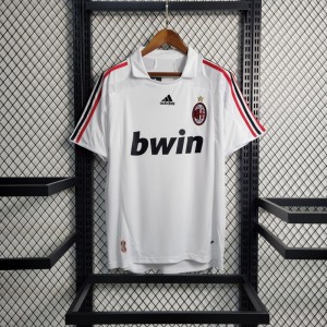 Retro 2007-08 AC Milan Away Soccer Jersey