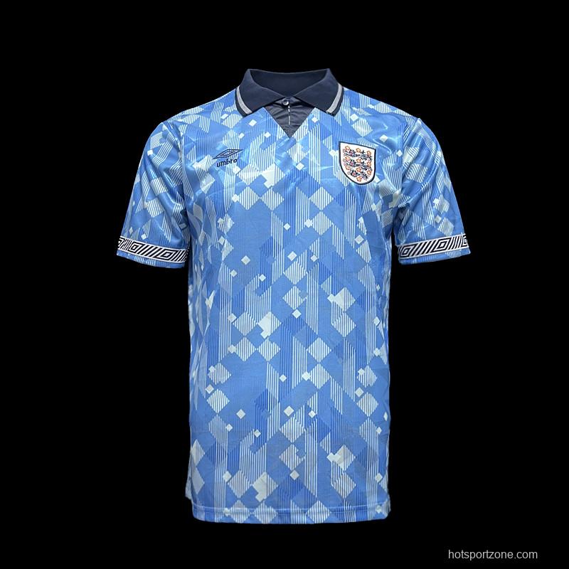 Retro 1990 England Blue