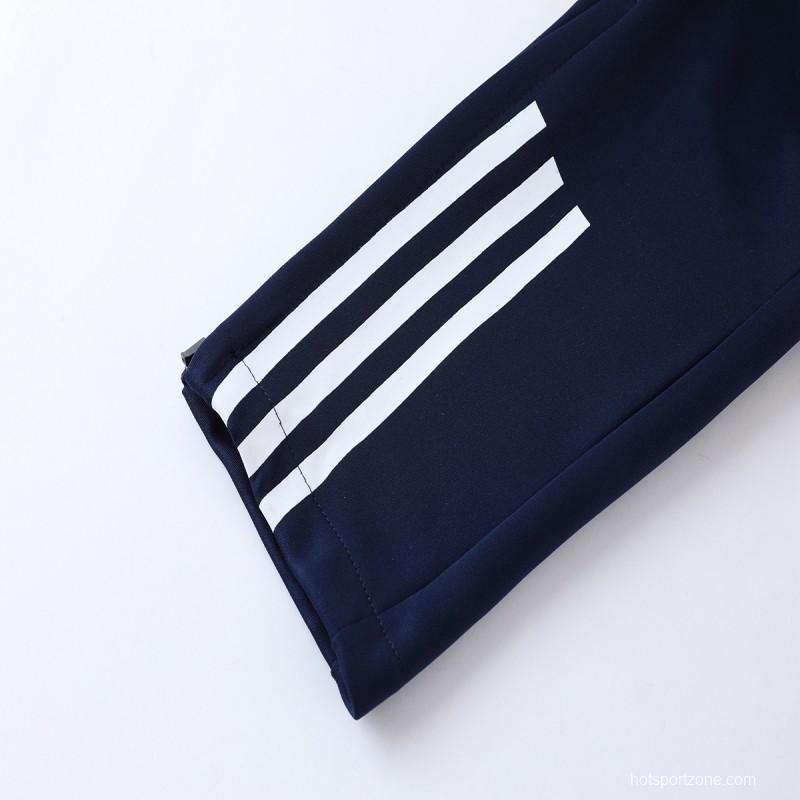 2023 Adidas Navy Full Zipper Jacket +Pants