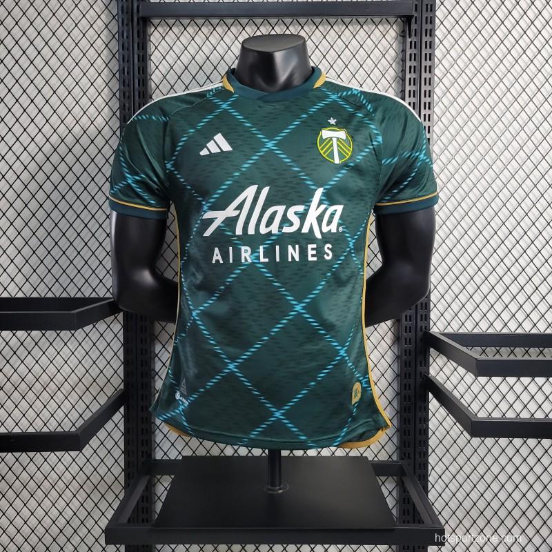 Player Version 23-24 Portland Timbers Home Jersey