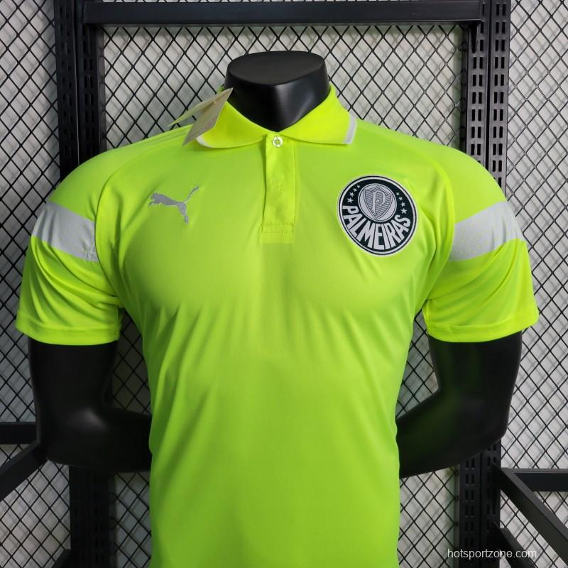 23-24 POLO Palmeiras Fluorescent Green Jersey