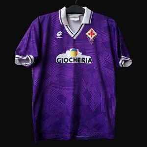 Retro 91/92 Fiorentina Home Jersey