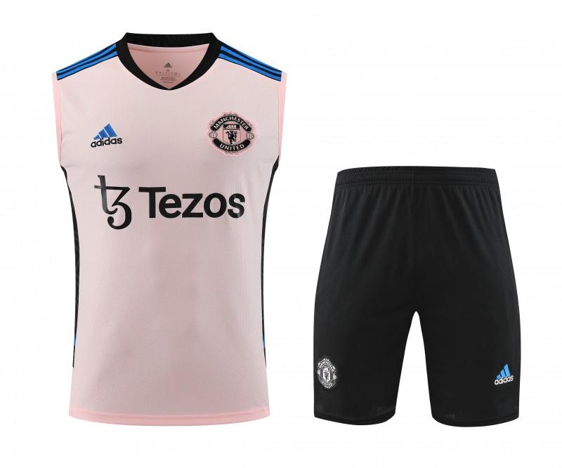 23-24 Arsenal Pink Vest Jersey+Shorts