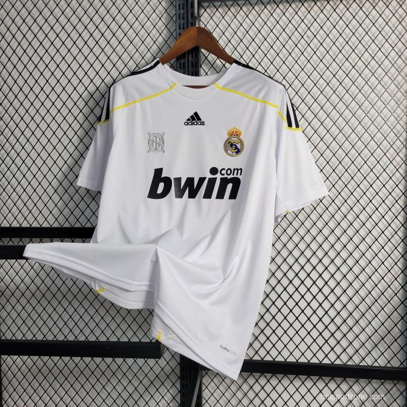 Retro 09/10 Real Madrid Home Jersey