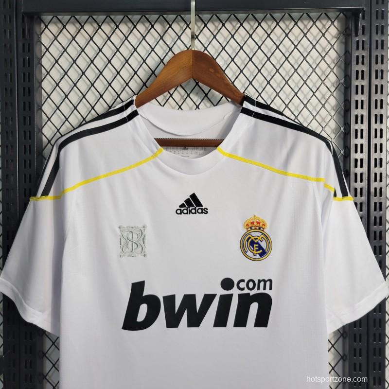 Retro 09/10 Real Madrid Home Jersey