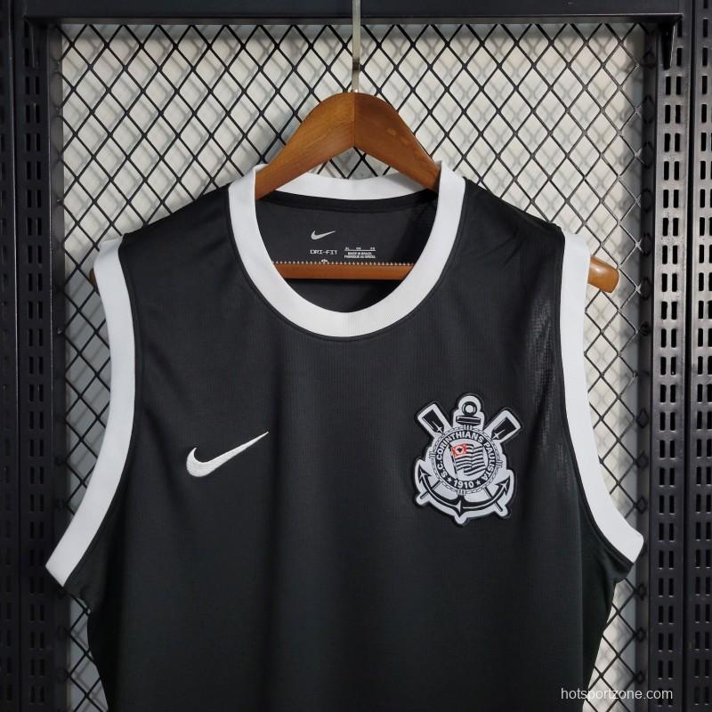 23-24 Corinthians Black Vest Jersey