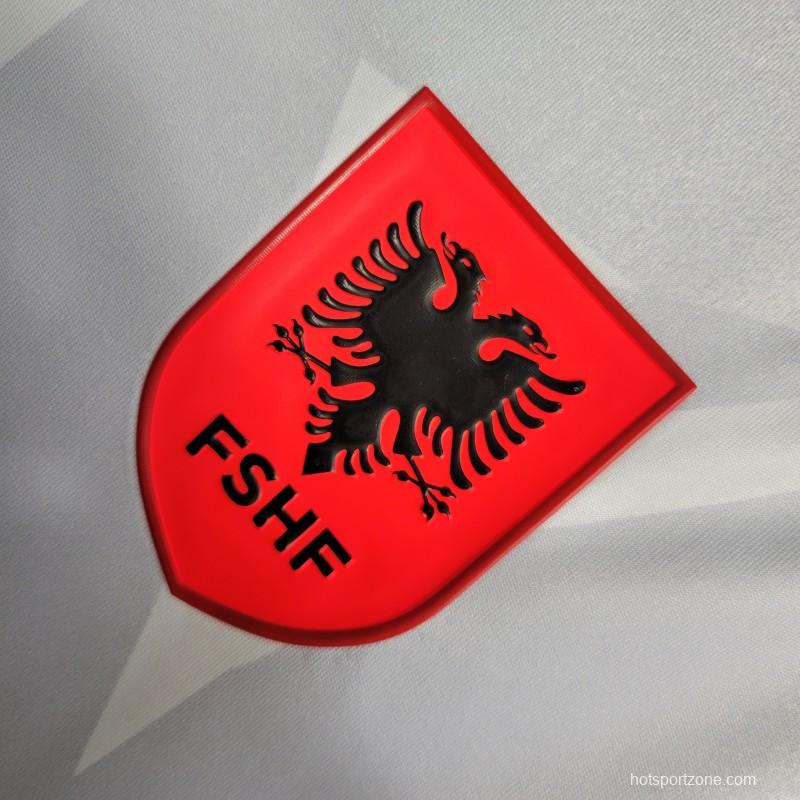 2023 Albania Away White Jersey
