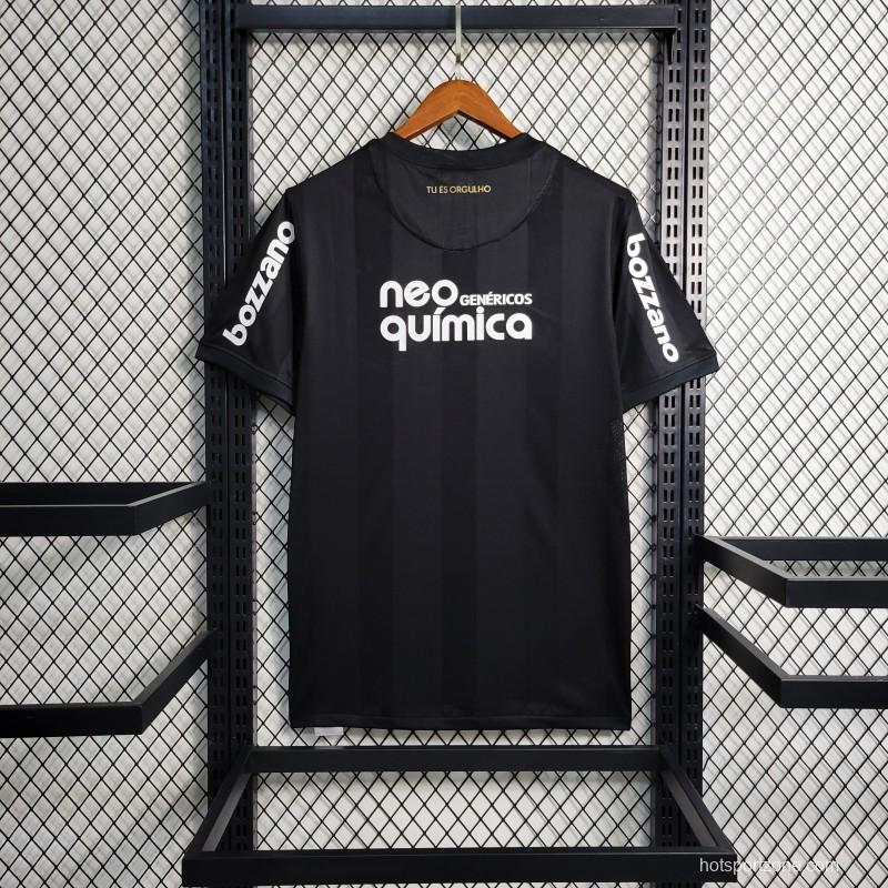 Retro 10/11 Corinthians Away Black Jersey