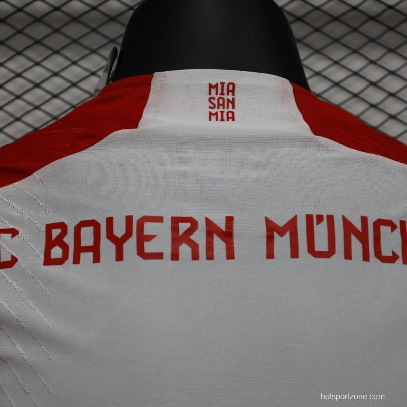 Player Version 23/24 Bayern Munich Home Long Sleeve Jersey