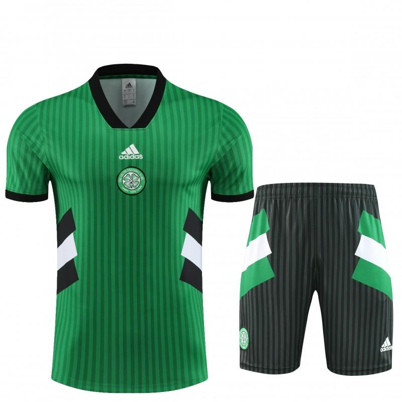 23 24 Celtic Green Remake Icon Short Sleeve+Shorts