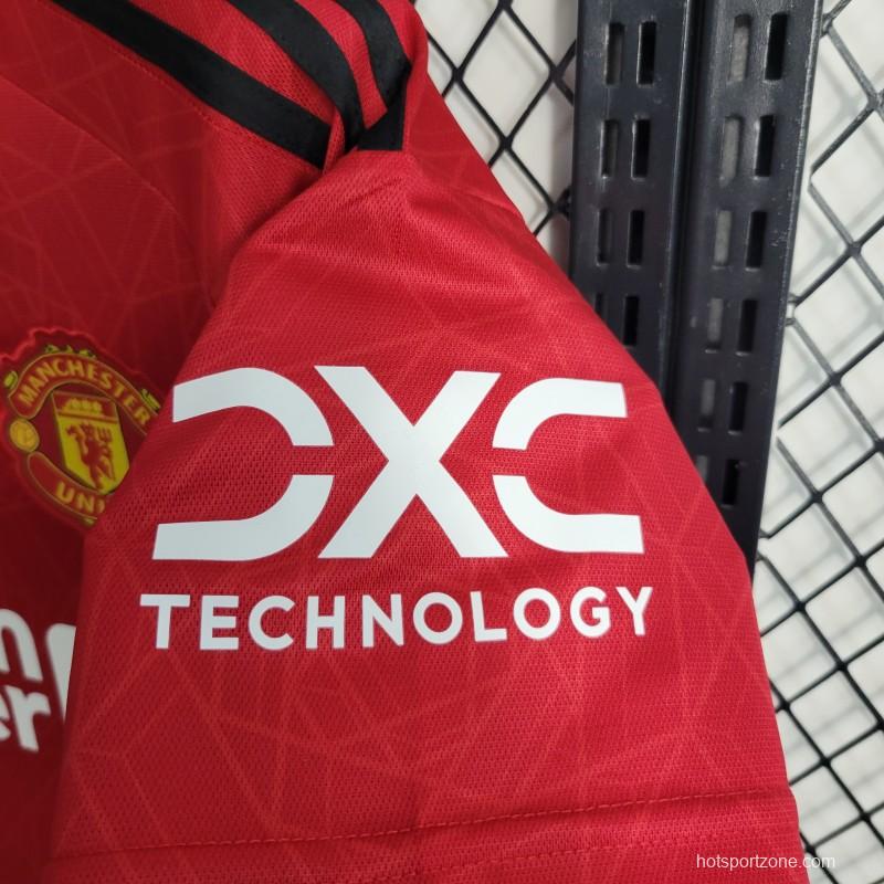 23-24 Manchester United Home Jersey