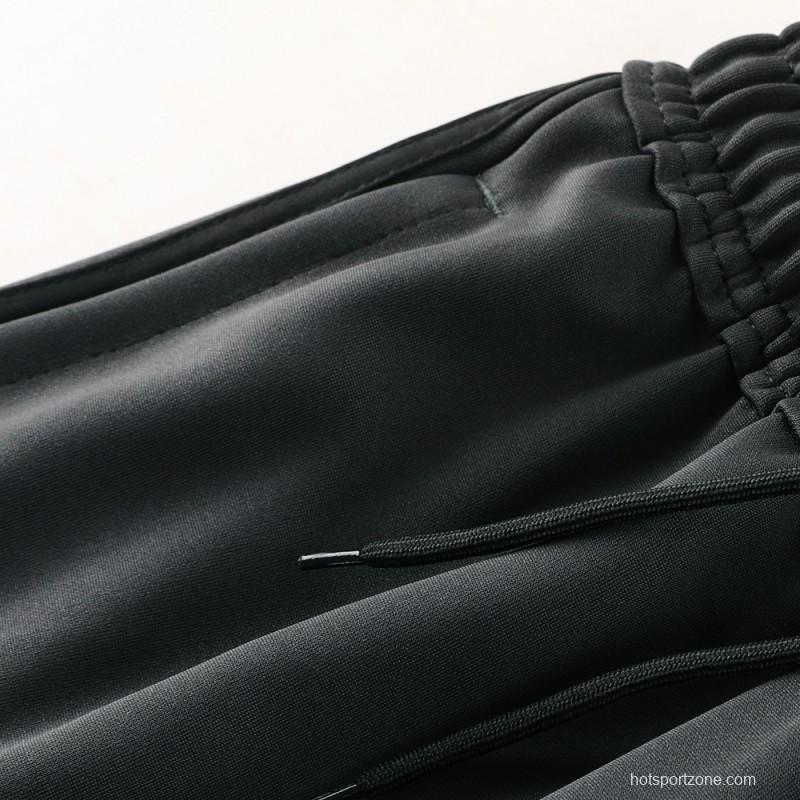 23/24 Adidas Black Full Zipper +Pants