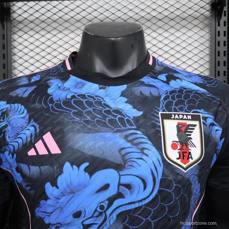Player Version 2024 Japan Black/Blue Dragon Concept Jersey