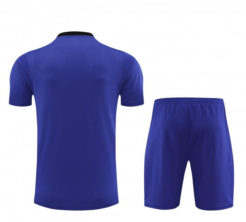 24/25 Barcelona Blue Short Sleeve Jeresy+Shorts