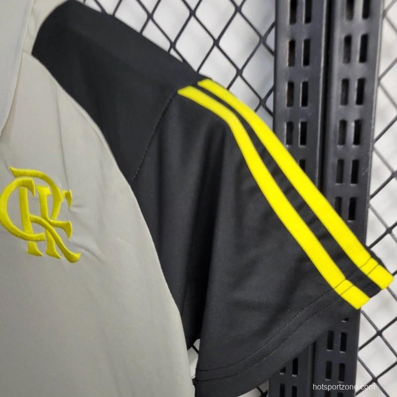 24/25 Flamengo Grey Polo Jersey