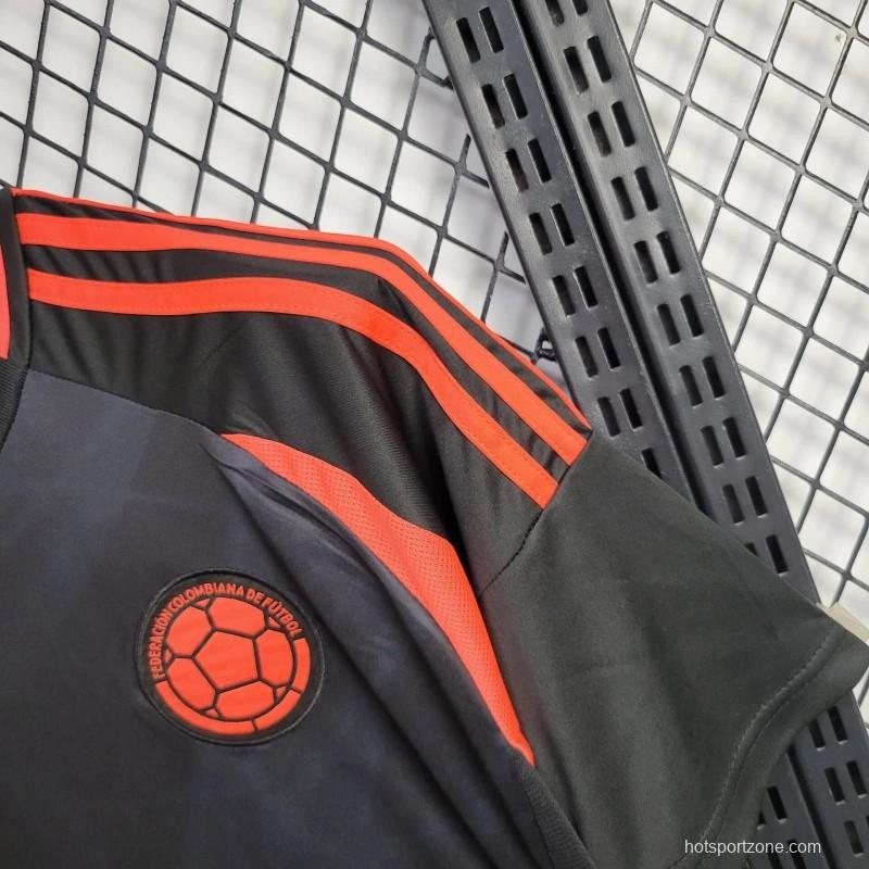 2024 Colombia Away Black Jersey