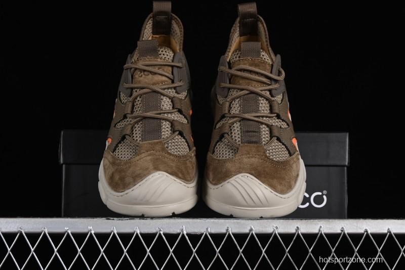 ECCO Thermoknit Lightweight Series 2024 Spring Summer Mesh Breathable Walking Casual Travel Shoes - 63132101002