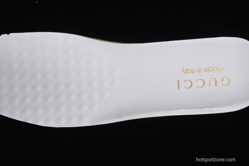 Gucci Chunky B Screener GG Sneakers Retro Style with Classic GG Canvas and Leather Trim - 9Y9209666