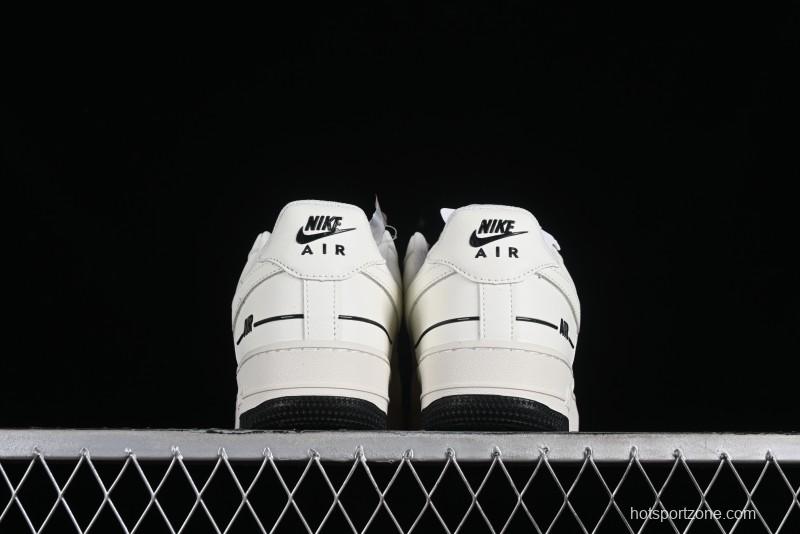 Nike Air Force 1 '07 Low Casual Sneakers with 3M Reflective Swoosh and Full-Length Air Cushion - CJ1379-602