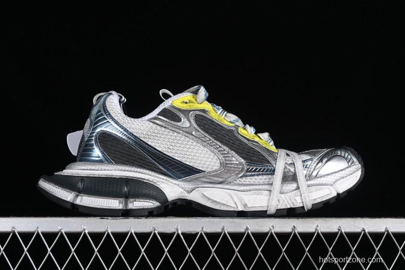 Balenciaga Phantom Sneaker Track Trainer Inspired with Transparent Heel Strap - W3XL57010