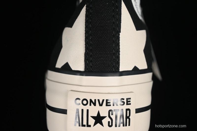 Converse All Star Lift High Top Platform Sneakers with Star Print - A09903C