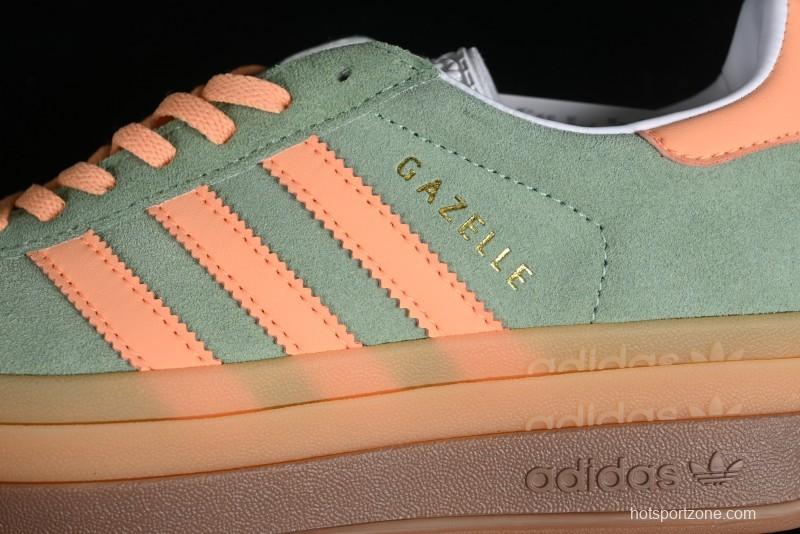Adidas Originals Gazelle Bold IH7495 Low-Top Sneakers with Thick Sole for Casual Wear Anti-Slip and Durable - IH7495