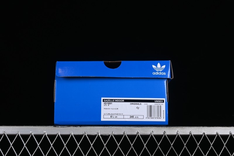 Adidas Originals Gazelle Indoor IG1891 Retro Casual Slip-Resistant Wear-Resistant Low-Top Skate Shoes