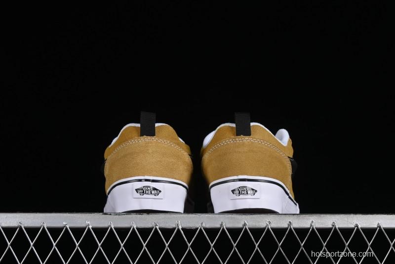 Vans Classics Knu Skool Retro Skate Shoes with Thick Tongue and Oversized Toe - VN0009QC5QJ1