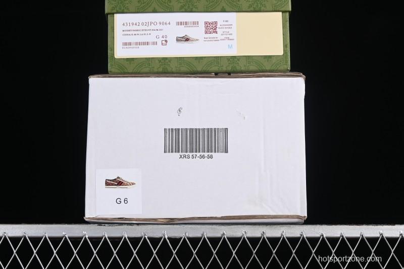 Gucci Tennis 1977 Print Sneaker Retro Casual Canvas Shoes - 02JPO9064