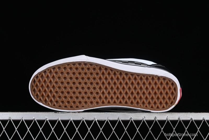 Vans Classics Knu Skool Retro Skate Shoes with Thick Tongue and Oversized Toe - VN0009QCB9P