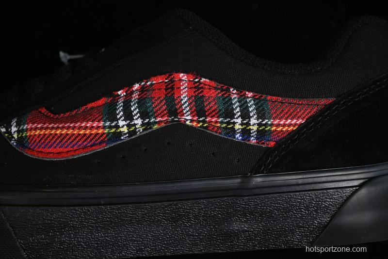 Vans Classics Knu Skool Retro Sneakers with Enlarged Toe and Thickened Trim - VN0009QC3N6