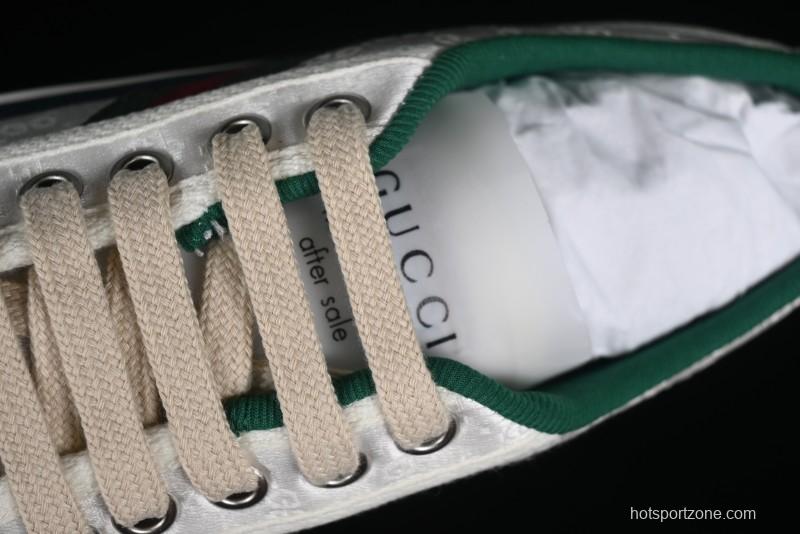 Gucci Tennis 1977 Print Sneaker Retro Casual Sports Canvas Shoes - 02JPO9064