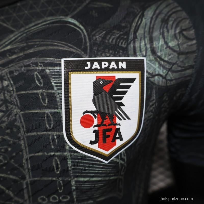 Player Version 2024 Japan Samurai/Dragon Black Concept Jersey