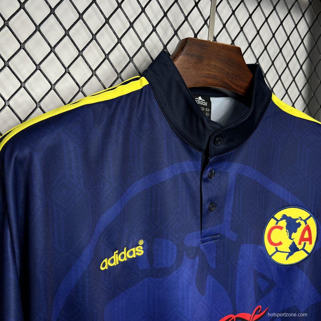 Retro 98/99 Club America Away Navy Jersey