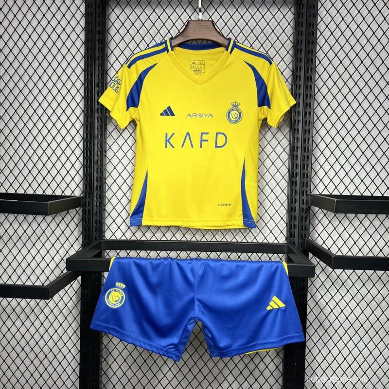 24/25 Kids Al-Nassr Home Jersey