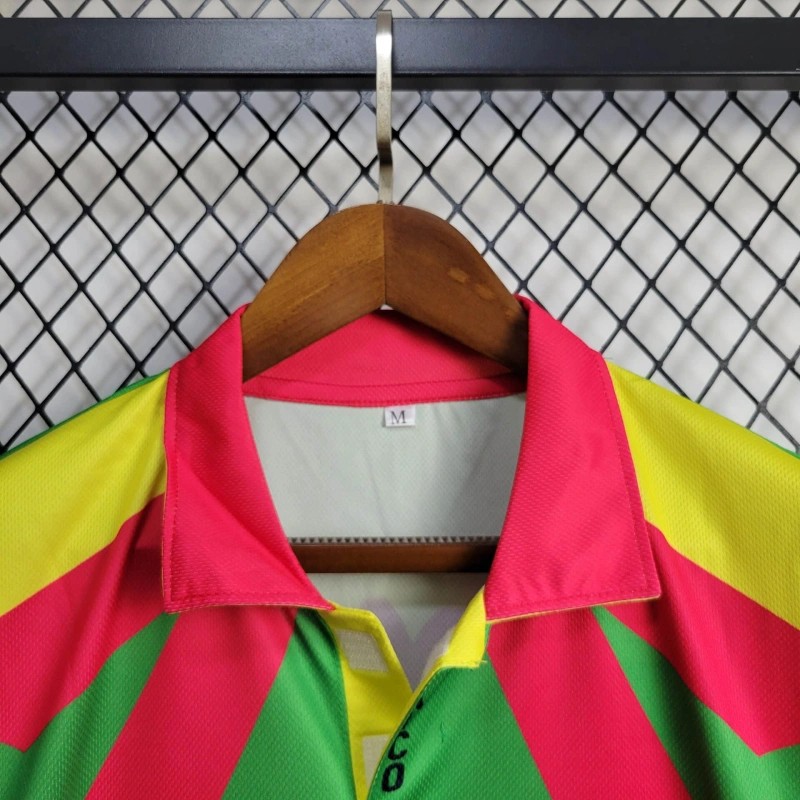 Retro 1998 Mexico CAMPOS 1 WORLD CUP HOME Jersey