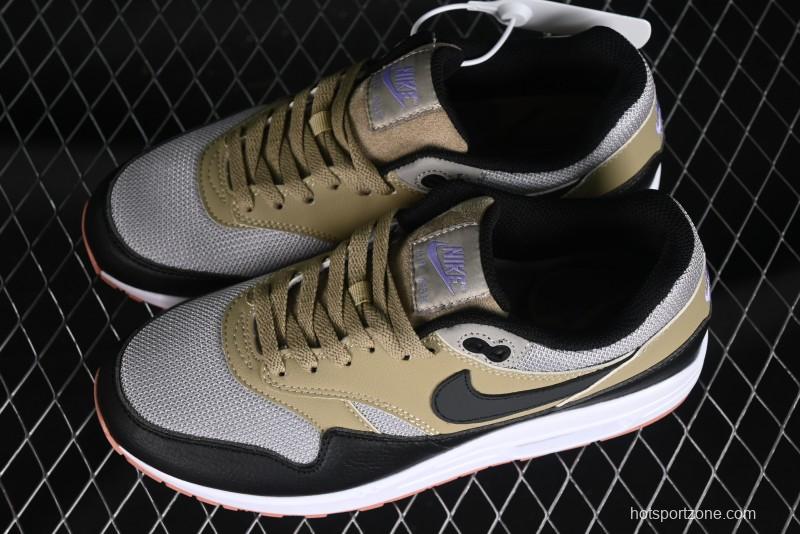 Nike Air Max 1 Retro Running Shoes with Half-Sole Air Cushion - FB9660-003