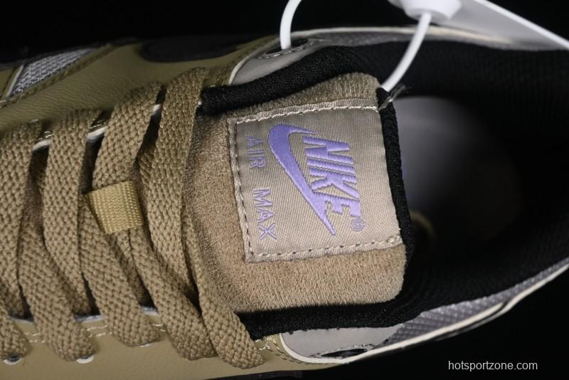 Nike Air Max 1 Retro Running Shoes with Half-Sole Air Cushion - FB9660-003